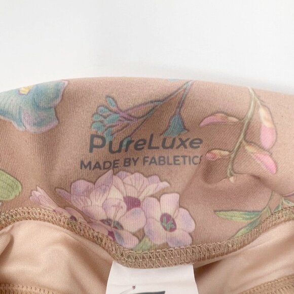 NWT Fabletics PureLuxe Floral Leggings Size M - Picture 3 of 6